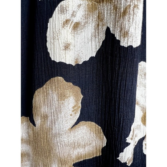 Chaus Floral Button Front A-Line Midi Skirt Women's Size 6 - Picture 7 of 8